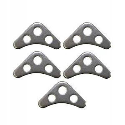 KMJ Performance Parts - 5 Pack Chassis Mounting 3/8"; 3 Hole Gusset Tabs 1/8"; Thick Steel Weldable 1-7/8";