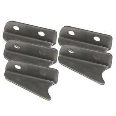 KMJ Performance Parts - 5 Pack Steering Quickener Mounting Bracket 1/8"; Steel 7/16"; Holes Weldable