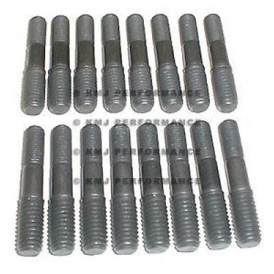 KMJ Performance Parts - SBC Small Block Chevy 3/8 Non Shouldered Screw In Rocker Arm Replacement Studs