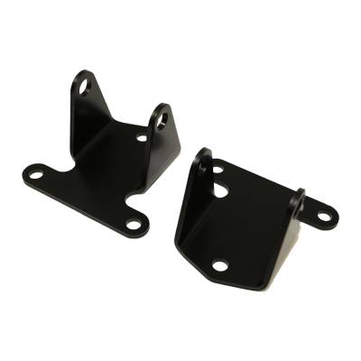 Assault Racing Products - SBC 283 327 350 400 Small Block Chevy Black Solid Engine Tall Motor Mounts Racing