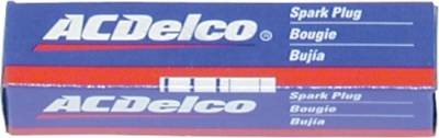 AC Delco - AC Delco R43T  AC Spark Plug-14mm Tapered Seat-.460" Reach-5/8" Hex
