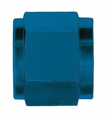 Aeroquip Performance Products - Aeroquip FCM3554 -3 AN Tube Nut (6 Per Pkg) Blue Anodized Aluminum