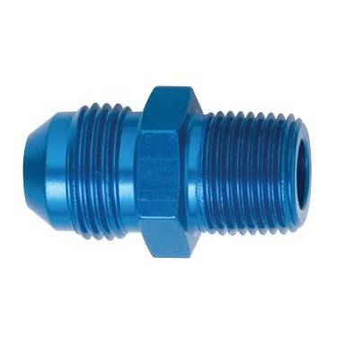 Fragola - -6AN x 1/2" NPT Straight Adapter-Blue