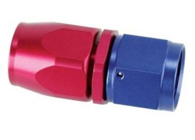 Fragola - Fragola -4 Blue Aluminum Straight Fitting