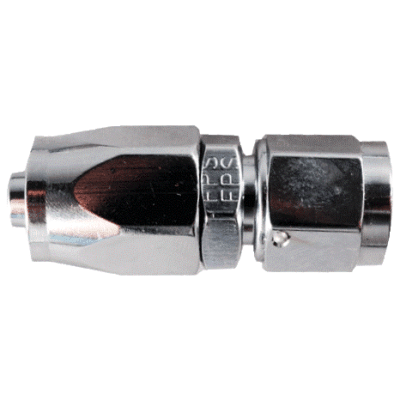 Fragola - -8 Chrome Aluminum Straight Fitting