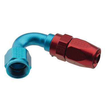 Fragola - -12 Blue Aluminum Push-On 120 Degree Fitting