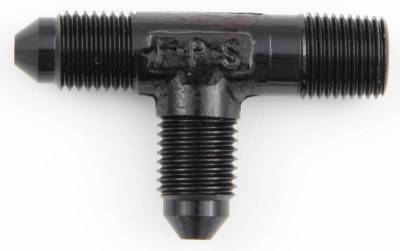 Fragola - Black -3 AN to 1/8" Pipe On The Run Tee
