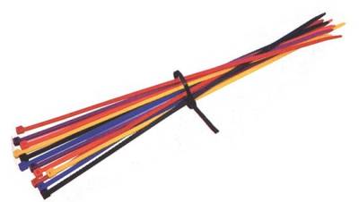 KMJ Performance Parts - 14" Plastic Zip Ties - purple