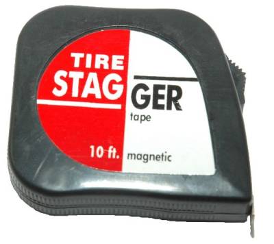 KMJ Performance Parts - Tire Stagger Tape