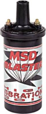MSD - MSD 8222 Black Blaster 2 High Vibration 45kv Ignition Coil