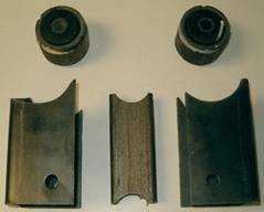 Precision Racing Components - 9" Weld-on Brackets - 5 hole style