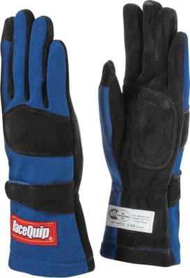 Racequip - 355 Series Double Layer Small Glove-Blue