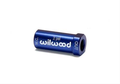 Wilwood - Wilwood 260-13706 Blue Aluminum Residual Brake Pressure Valve 2 PSI
