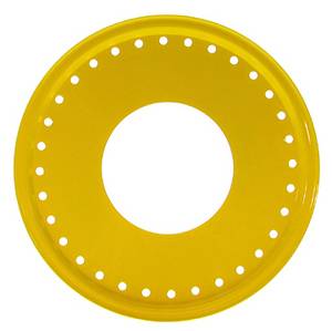 Aero Race Wheels - Aero Race Wheels 54-300018 Yellow Beadlock Wheel Mud Cover