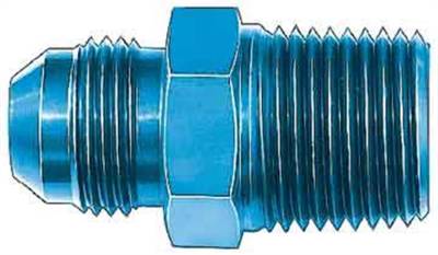 Aeroquip Performance Products - Aeroquip FCM2012 Straight  Male -16 AN To 1" NPT Fitting Blue Anodized Aluminum