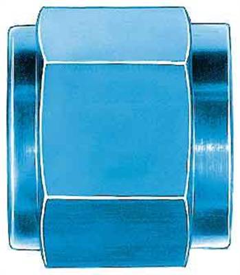 Aeroquip Performance Products - Aeroquip FCM3677 -10 AN Tube Nut (2 Per Pkg) Blue Anodized Aluminum