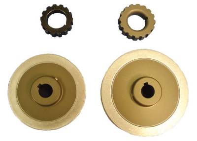 BLP Products - BLP Products 7103-16L050 16 Tooth L050 Aluminum Fuel Pump Drive Gear and Mandrel