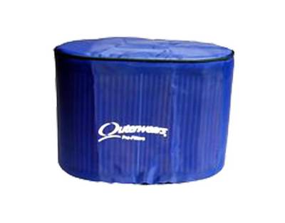 Outerwears Co Inc - Outerwears Co Inc 10-1048-02 Hilborn/K&N RD-4000 Series Tapered Pre-Filter - Blue