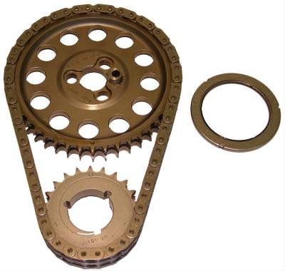 Cloyes - Cloyes 9-3100A-10 SBC Hex-A-Just True Roller Timing Chain Set -.010" Center