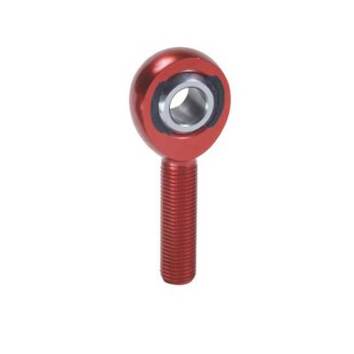 QA1 - QA1 AMR8-10RD Red AM Series Aluminum Male Rod End RH 1/2" x 5/8"-18