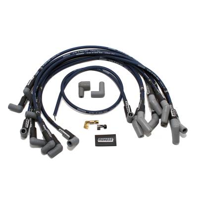 Moroso - Moroso 73673 Ultra 40 Spark Plug Wires Ford 351W Windsor HEI Male Boot Terminals