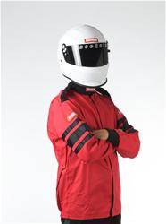 Racequip - 3XLarge Red Single Layer Race Driving Fire Safety Suit Jacket SFI 3.2A/1 Rated