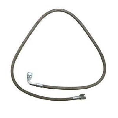 Fragola - Fragola 410-1-2-15 4AN STR/90 End P.T.F.E. Brake/Oil 15" Steel Braided Line Hose