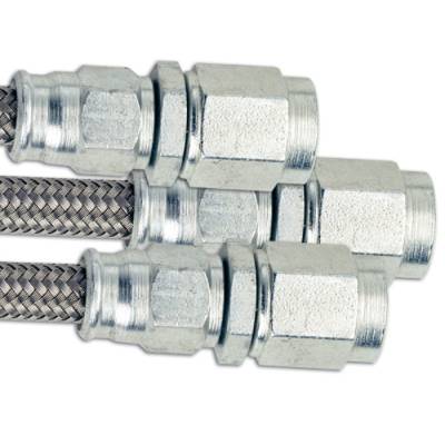 Fragola - Fragola 600103 3 AN Straight Hose End Fitting IMCA USRA NHRA