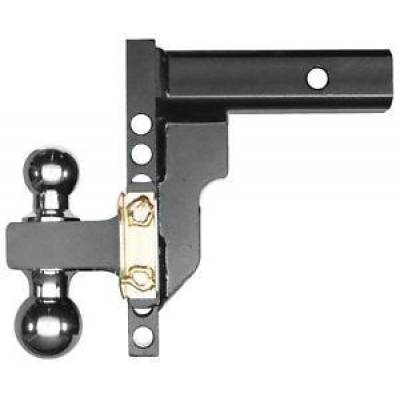 Husky Liners - Husky Liners 17202 Ball Mounts Adjustable Ball Mount 8" Drop 2" Shank Black