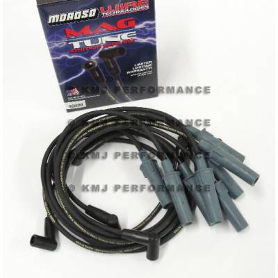 Moroso - Moroso 9650M Black Spark Plug Wires 00-03 Dodge Ram Dakota Durango 5.2L 5.9L V8