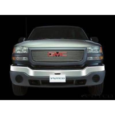 Putco - PUTCO 71138 Shadow Custom Billet Aluminum Grille 2003-2006 GMC Sonoma