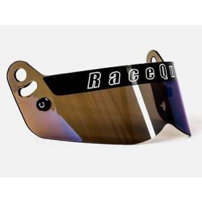 Racequip - RaceQuip 205007 Vesta Series Blue Iridium Replacement Shield Fits Vesta Helmets