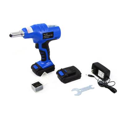 Assault Racing Products - 14.4 Volt Li-ion Cordless Puller Rivet Gun Tool Set 1/8 3/32 5/32 3/16" Rivets