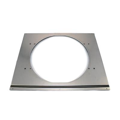 Assault Racing Products - Aluminum 16" Electric Fan Shroud - Universal Fits 19x26" Crossflow Radiator