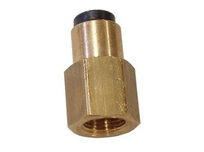 Performance Bodies - Performance Bodies SR208 Push-In Style Brake Line Fitting - 1/8" Female To Push-On