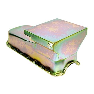 Assault Racing Products - CHEVY II SB NOVA DRAG RACING OIL PAN 283 350 SBC ZINC