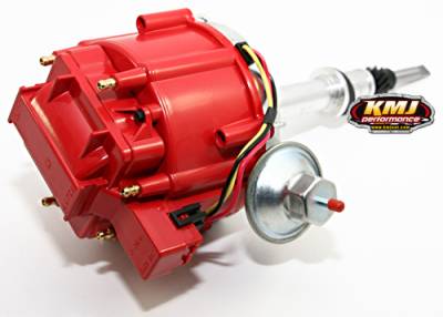 Assault Racing Products - Chevy Late Inline 6 Cylinder Six HEI Distributor 230 250 292 Red 65K Coil