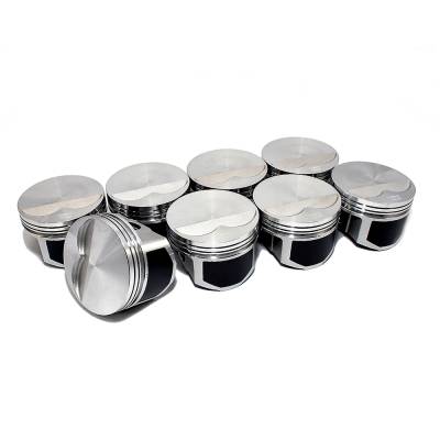 Wiseco - Wiseco PTS543A4 Pro Tru Pistons Buick 464 Flat Top Standard Bore 4.350" 6.6" Rod