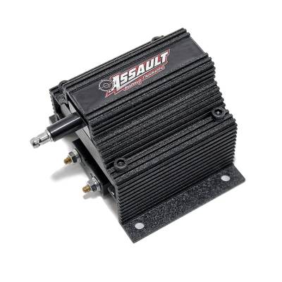 Assault Racing Products - Assault Racing Anodized BLACK High Output Low OHM Resistance Ignition Super Coil