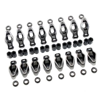 Assault Racing Products - SBC Small Block Chevy Roller Tip Rocker Arms 1.6 Ratio 3/8 Polylocks 305 350 400