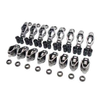 Assault Racing Products - SBC Small Block Chevy Roller Tip Rockers 1.6 Ratio 7/16 w/ Polylocks 327 350 400
