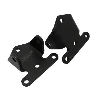 Assault Racing Products - SBC Small Block Chevy Black Solid Engine Motor Mounts 327 350 400 Offroad Racing