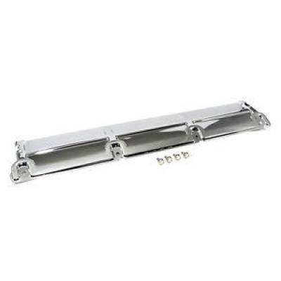 Assault Racing Products - 31-1/8" Chrome Steel Heavy Duty Radiator Support Panel Chevy Chevelle 1968-1977