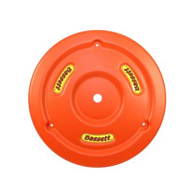 Bassett Wheel - Bassett 5PLG-ORG Orange Plastic Wheel Cover (Mud Plug) IMCA USRA UMP