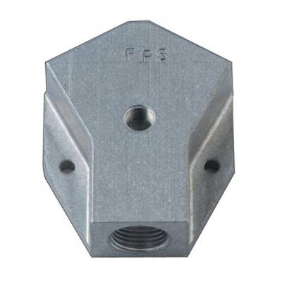 Fragola - Fragola 482450 1/2 NPT Female Aluminum Y Fuel Block Adapter Fitting IMCA USRA