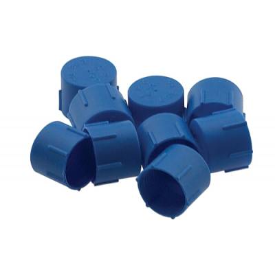 Fragola - Fragola 900806 8 AN Plastic Hose Fitting Dust Cap - 10Pk IMCA USRA NHRA