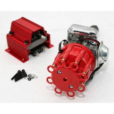 KMJ Performance Parts - Small Block Ford Ready to Run Complete Electronic Distributor w/ Coil 289 302 V8