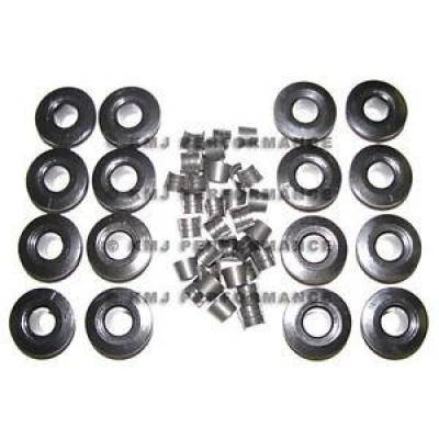 KMJ Performance Parts - Chevy Small Block 305 350 400 V8 1.250 Steel 7* Degree Retainers & Locks Kit SBC