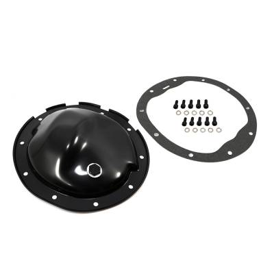 KMJ Performance Parts - 64-Up Chevy GMC Pontiac 10 Bolt Black Rear Differential Cover Kit 8.5 Ring Gear