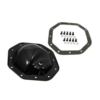 KMJ Performance Parts - Dodge Jeep Chrysler Mopar 9.25"; Black Plated Steel Rear Differential Cover Kit